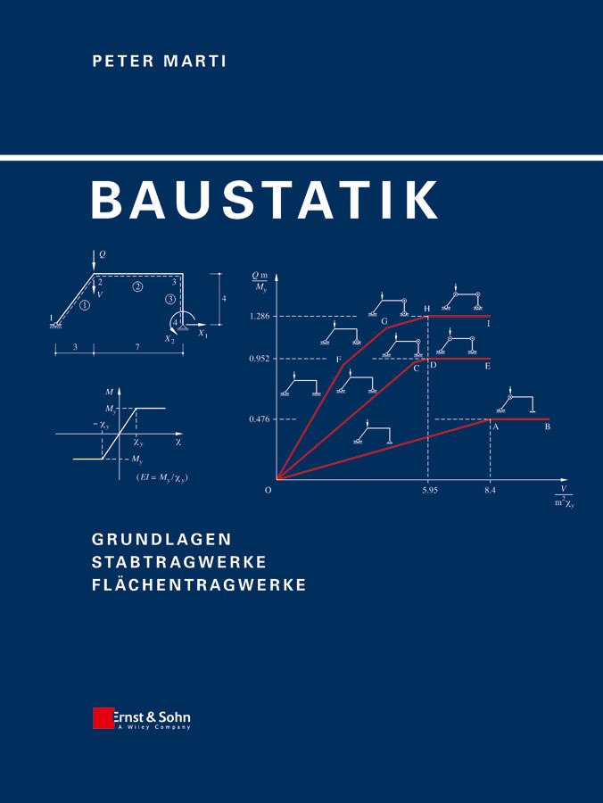 Обложка книги «Baustatik. Grundlagen, Stabtragwerke, Flächentragwerk»