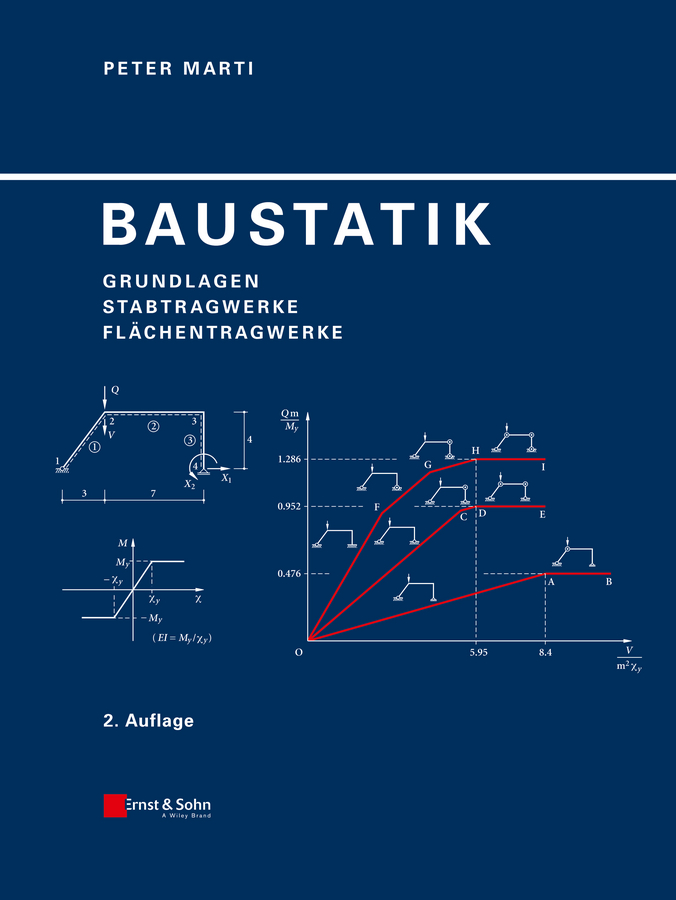 Обложка книги «Baustatik. Grundlagen, Stabtragwerke, Flächentragwerke»