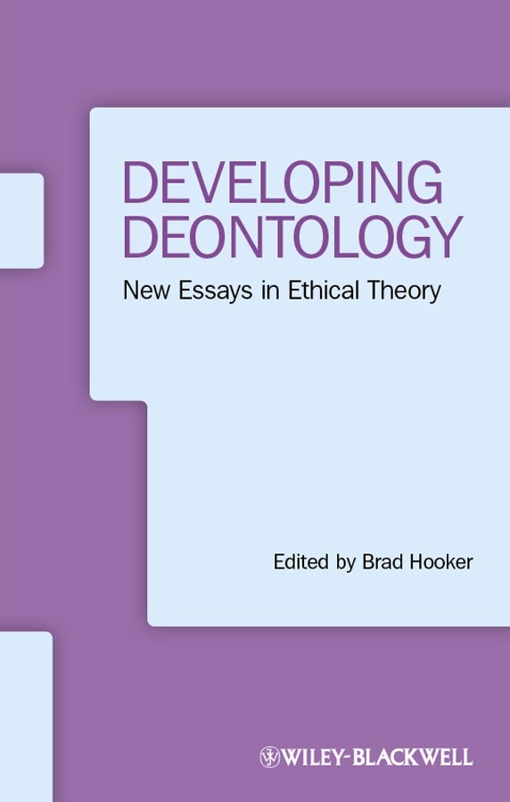 Обложка книги «Developing Deontology. New Essays in Ethical Theory»