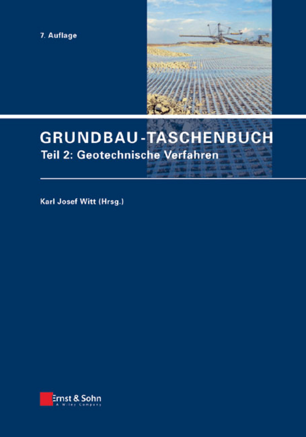 Обложка книги «Grundbau-Taschenbuch. Teil 2: Geotechnische Verfahren»