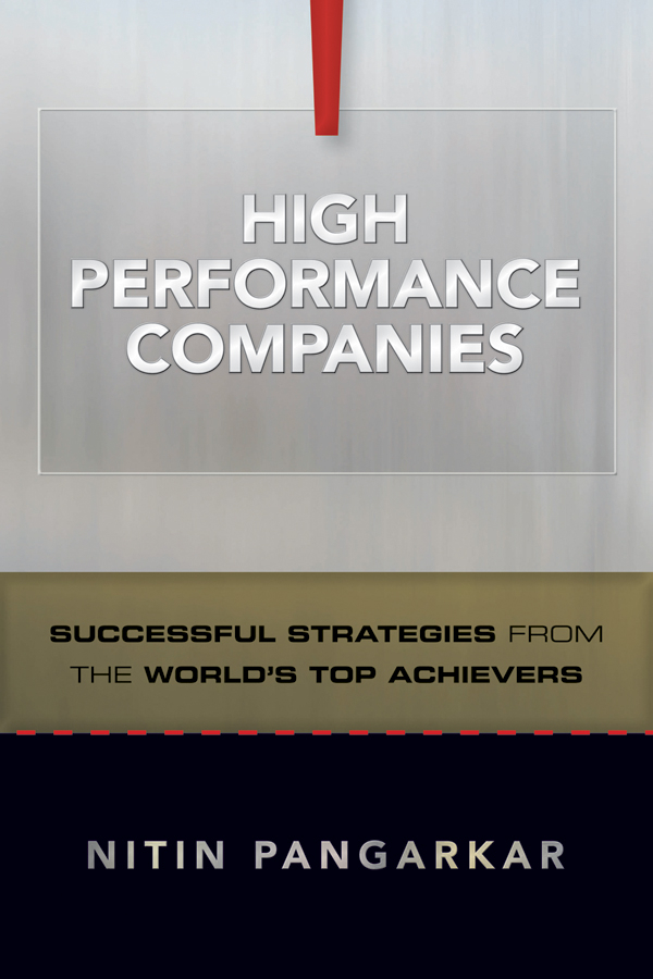 Обложка книги «High Performance Companies. Successful Strategies from the World's Top Achievers»