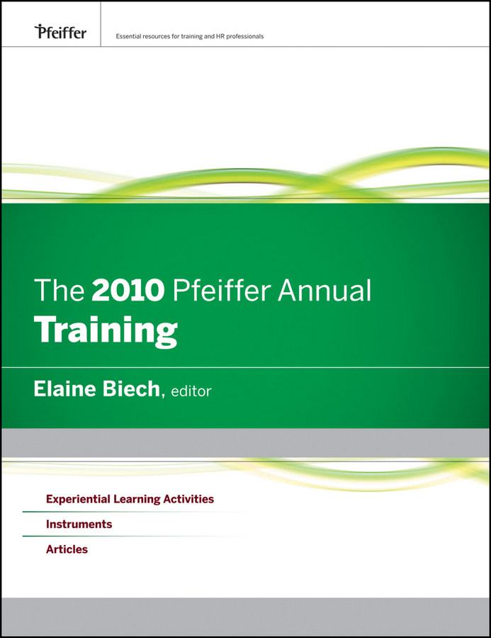 Обложка книги «The 2010 Pfeiffer Annual. Training»