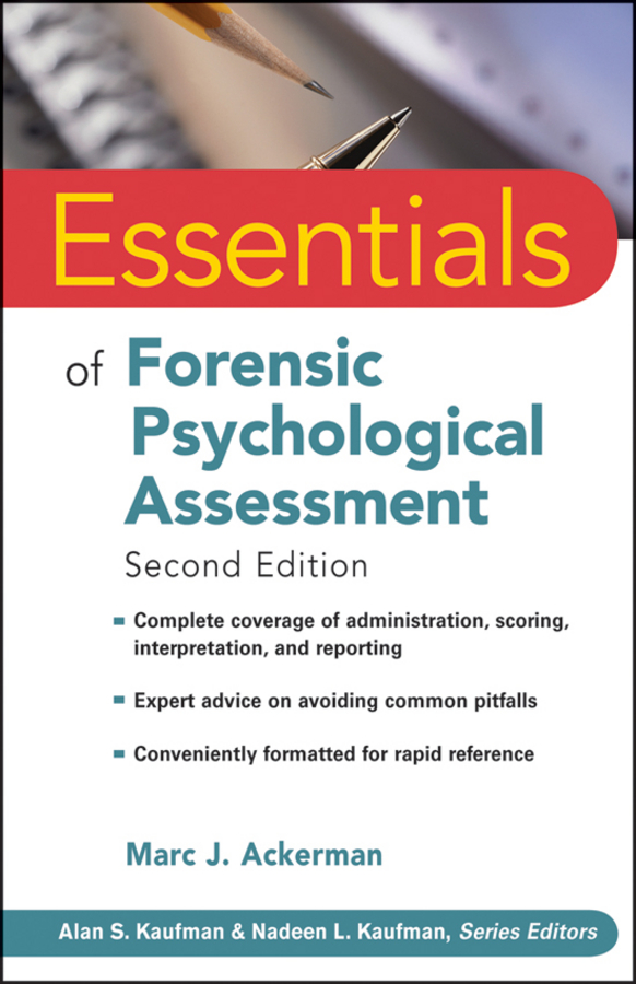 Обложка книги «Essentials of Forensic Psychological Assessment»