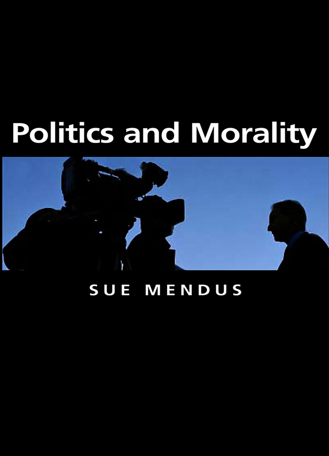 Обложка книги «Politics and Morality»