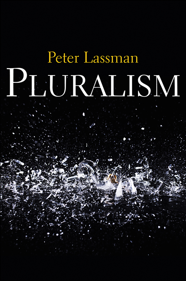 Обложка книги «Pluralism»