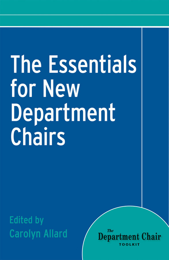 Обложка книги «The Essentials for New Department Chairs»