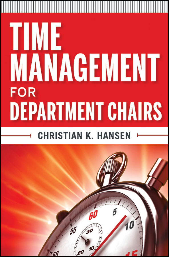 Обложка книги «Time Management for Department Chairs»