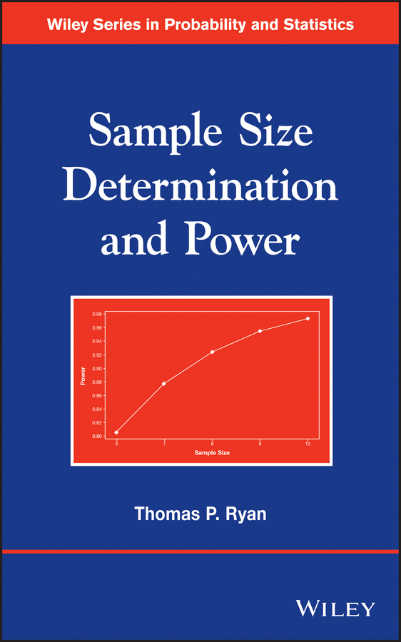 Обложка книги «Sample Size Determination and Power»
