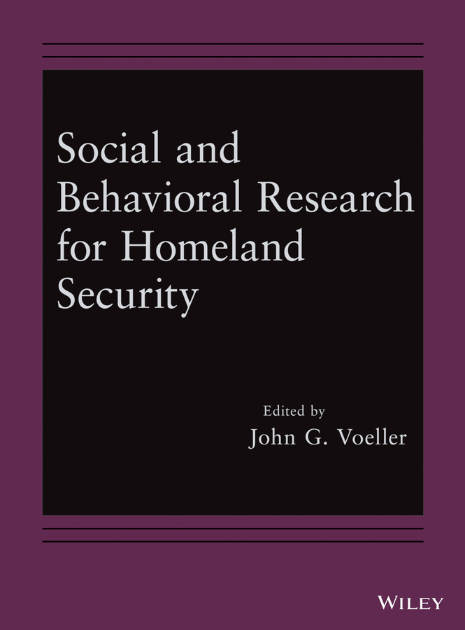 Обложка книги «Social and Behavioral Research for Homeland Security»