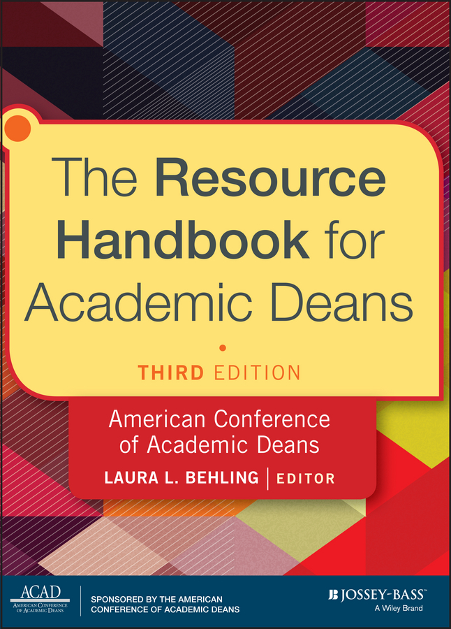 Обложка книги «The Resource Handbook for Academic Deans»