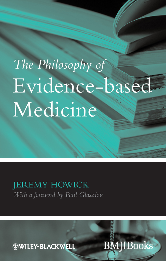 Обложка книги «The Philosophy of Evidence-based Medicine»
