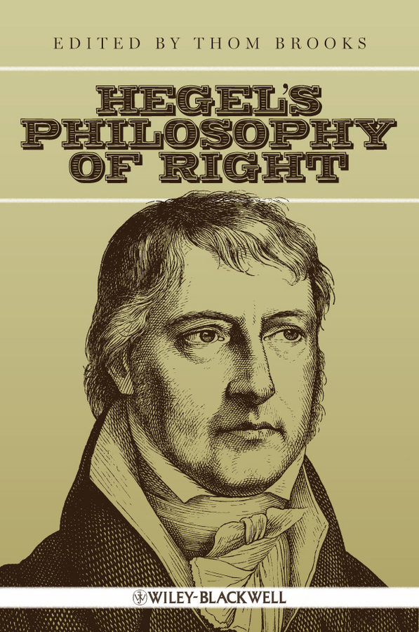 Обложка книги «Hegel's Philosophy of Right»
