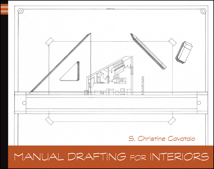 Обложка книги «Manual Drafting for Interiors»