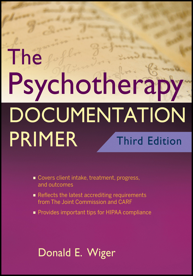 Обложка книги «The Psychotherapy Documentation Primer»