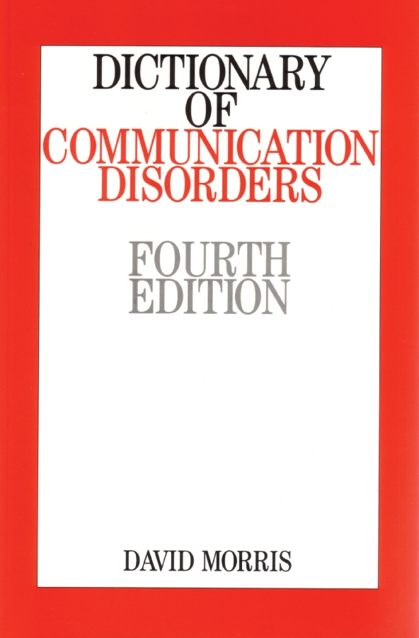 Обложка книги «Dictionary of Communication Disorders»