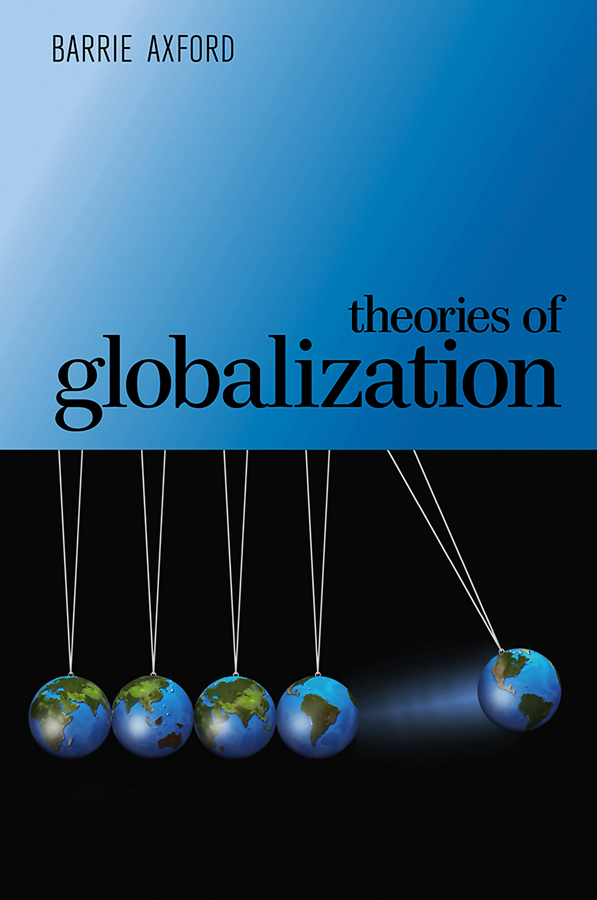 Обложка книги «Theories of Globalization»