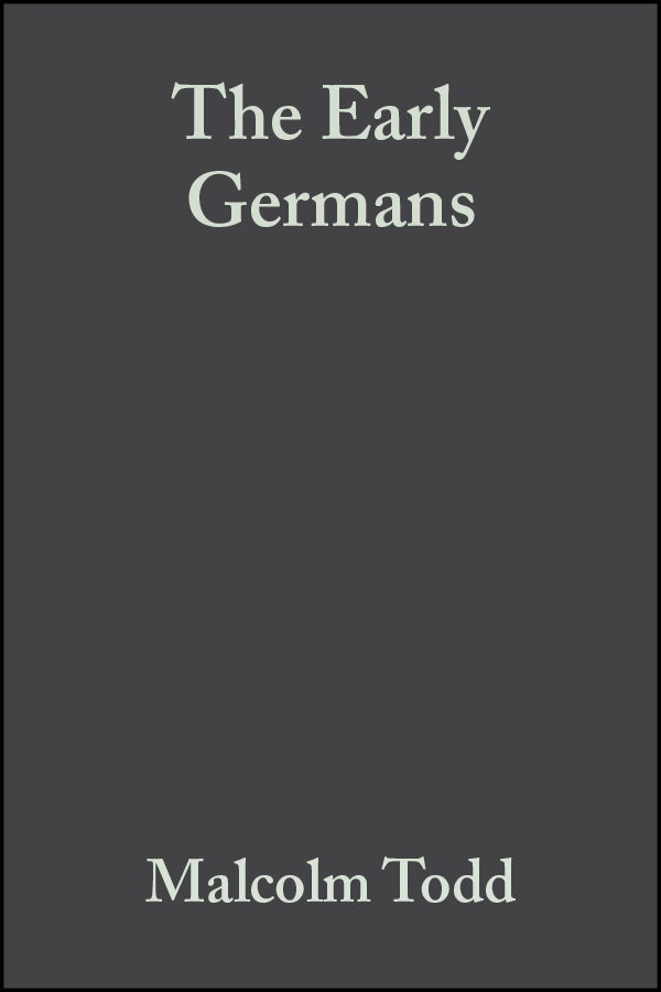 Обложка книги «The Early Germans»