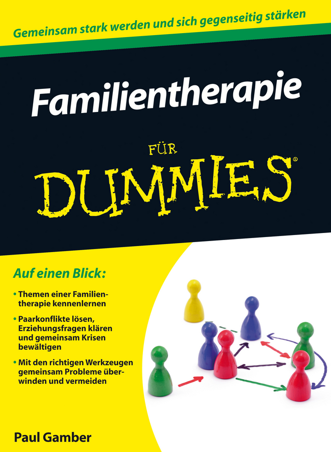 Обложка книги «Familientherapie für Dummies»