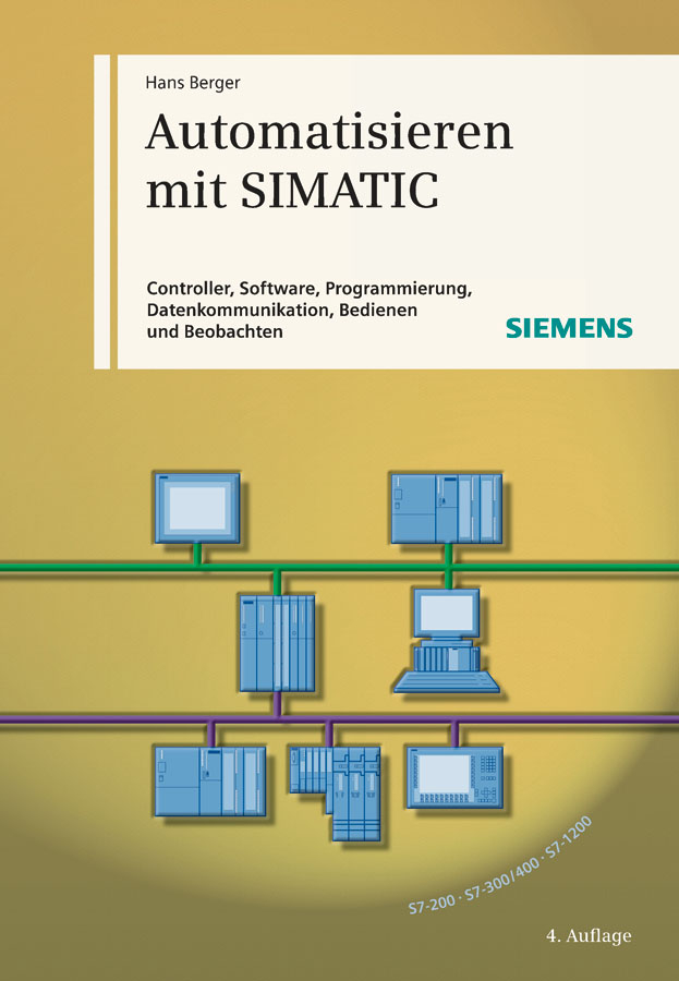 Обложка книги «Automatisieren mit SIMATIC»