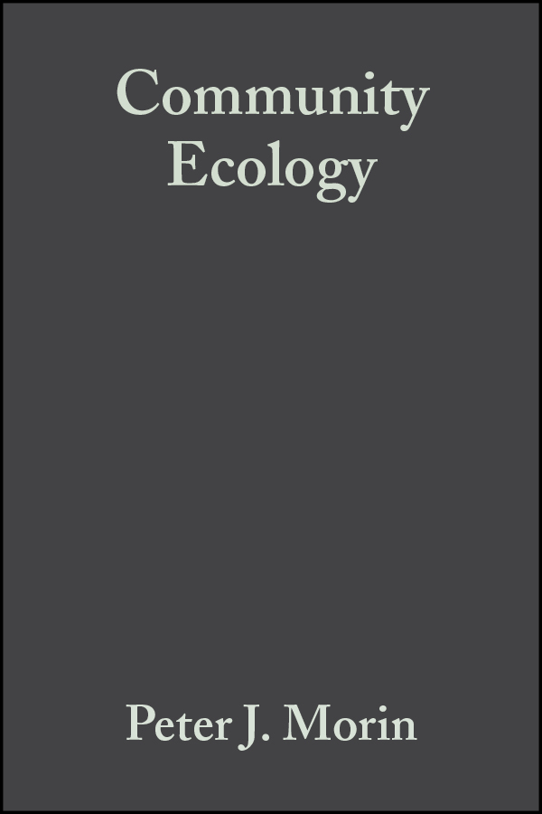 Обложка книги «Community Ecology»