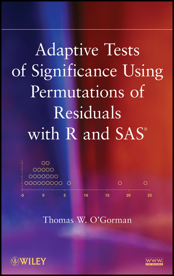 Обложка книги «Adaptive Tests of Significance Using Permutations of Residuals with R and SAS»