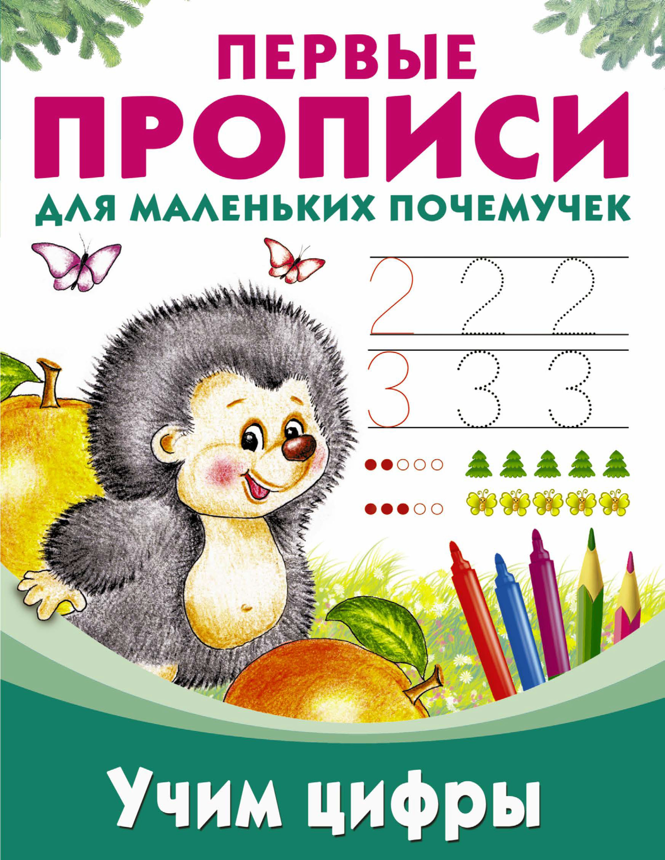 Обложка книги «Учим цифры»