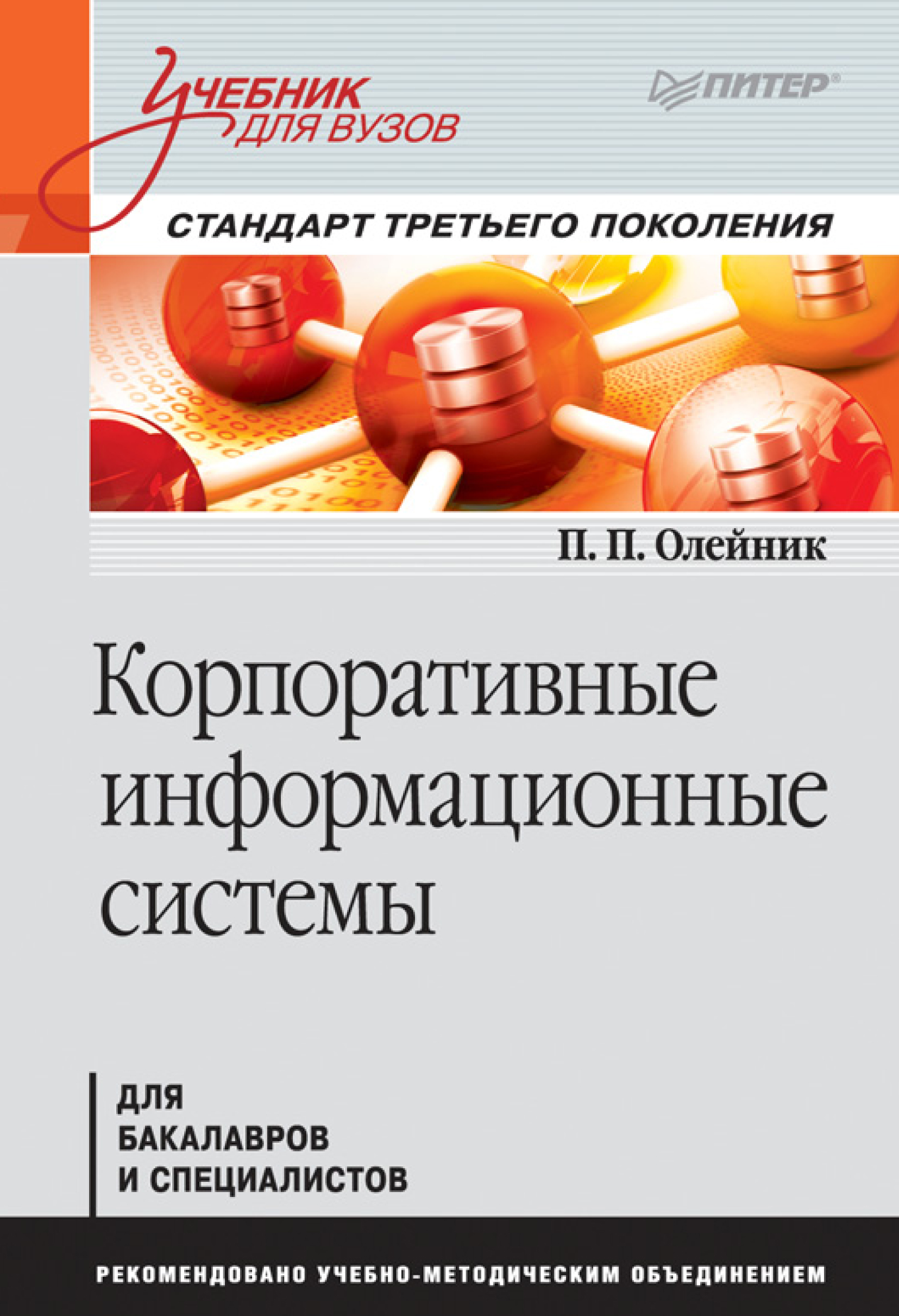 Обложка книги «Корпоративные информационные системы. Учебник для вузов»