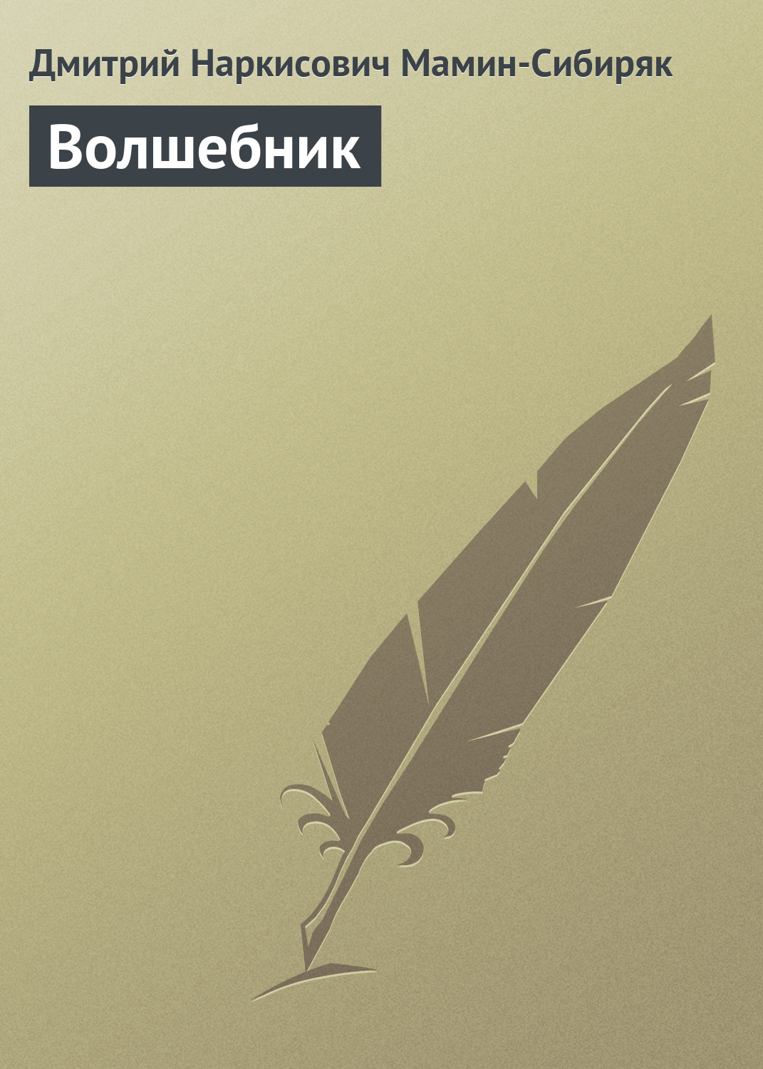Обложка книги «Волшебник»