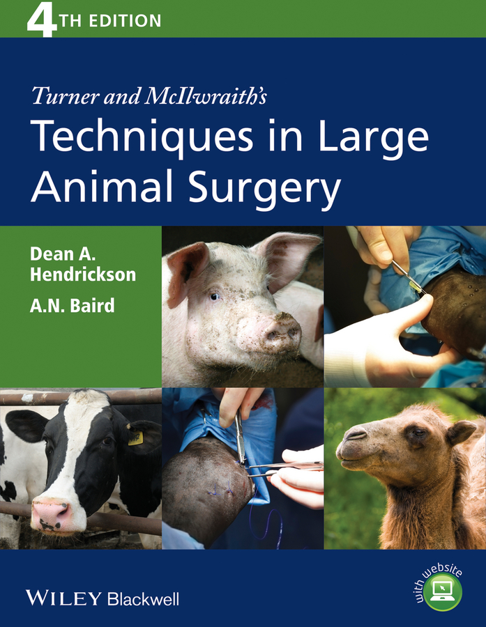 Обложка книги «Turner and McIlwraith's Techniques in Large Animal Surgery»