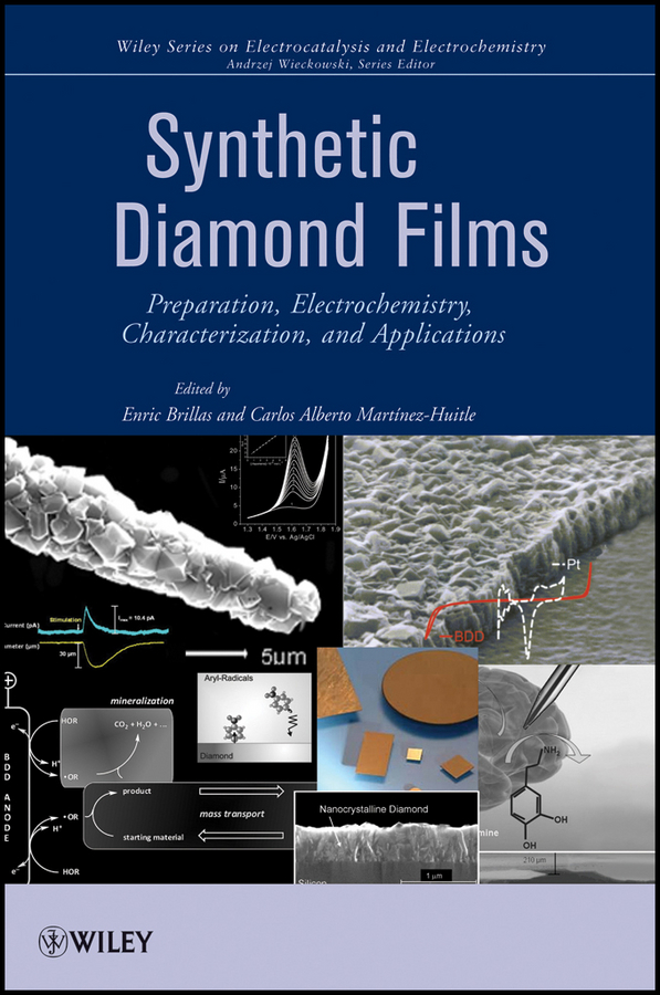 Обложка книги «Synthetic Diamond Films. Preparation, Electrochemistry, Characterization and Applications»