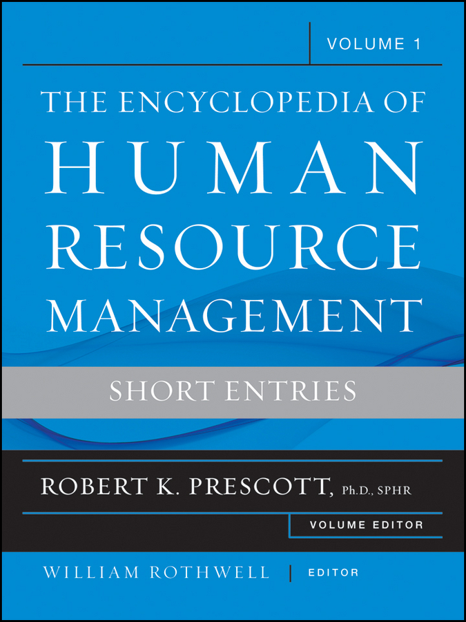 Обложка книги «Encyclopedia of Human Resource Management, Key Topics and Issues»