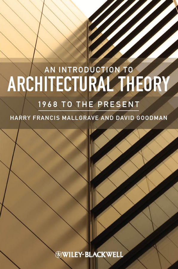 Обложка книги «An Introduction to Architectural Theory. 1968 to the Present»