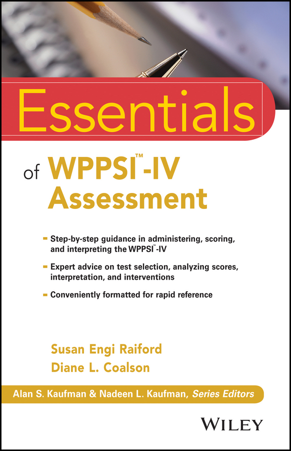 Обложка книги «Essentials of WPPSI-IV Assessment»