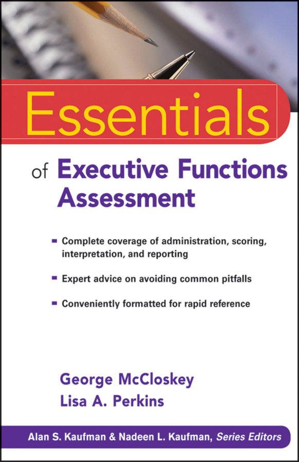 Обложка книги «Essentials of Executive Functions Assessment»