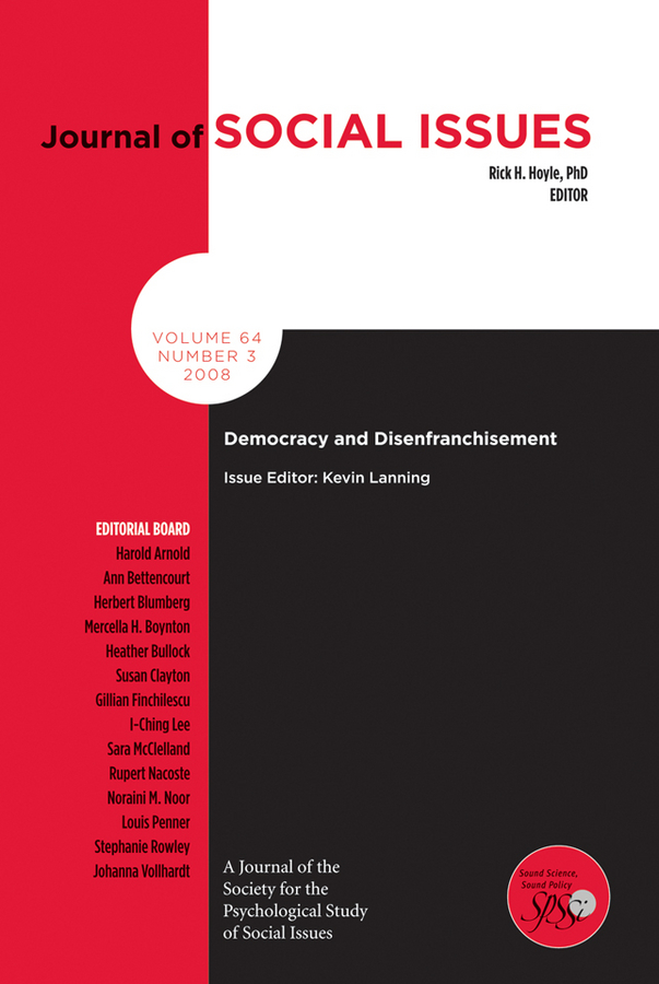 Обложка книги «Democracy and Disenfranchisement»