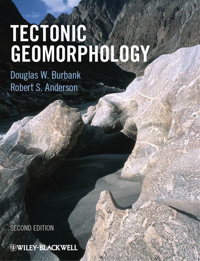 Обложка книги «Tectonic Geomorphology»