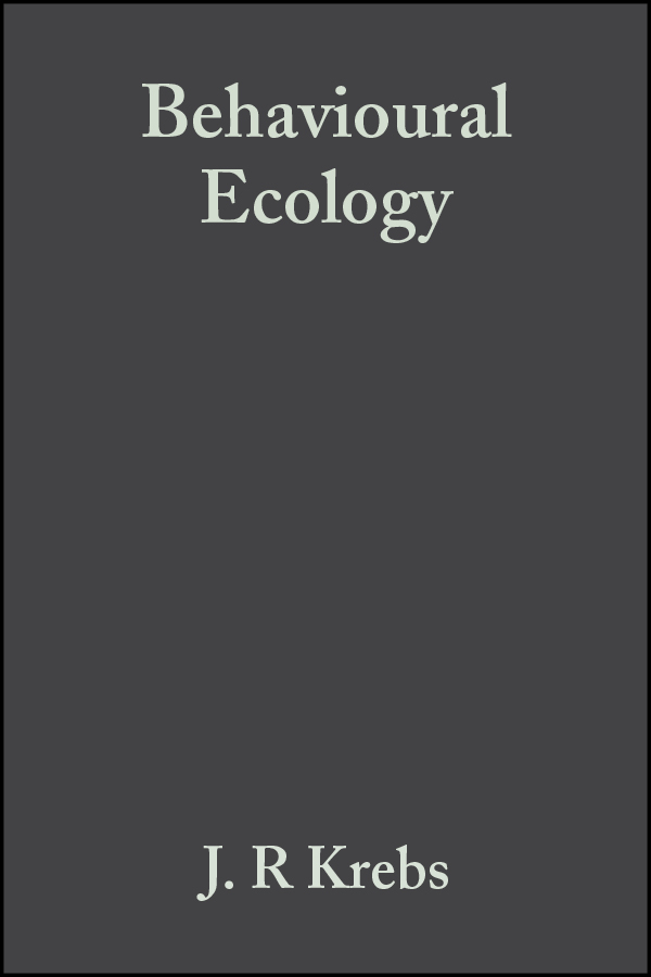 Обложка книги «Behavioural Ecology. An Evolutionary Approach»