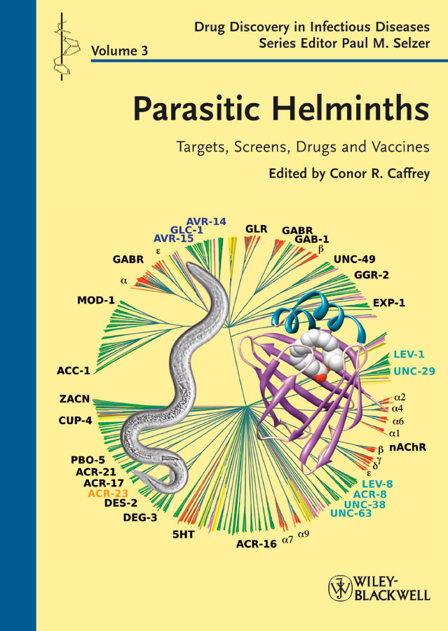 Обложка книги «Parasitic Helminths. Targets, Screens, Drugs and Vaccines»