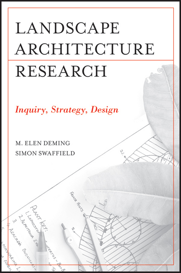 Обложка книги «Landscape Architectural Research. Inquiry, Strategy, Design»