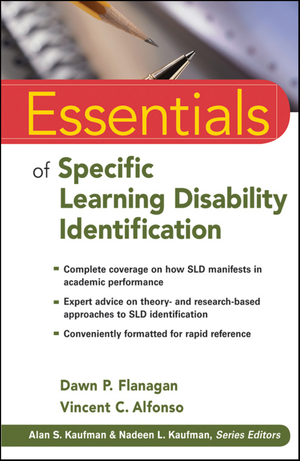 Обложка книги «Essentials of Specific Learning Disability Identification»