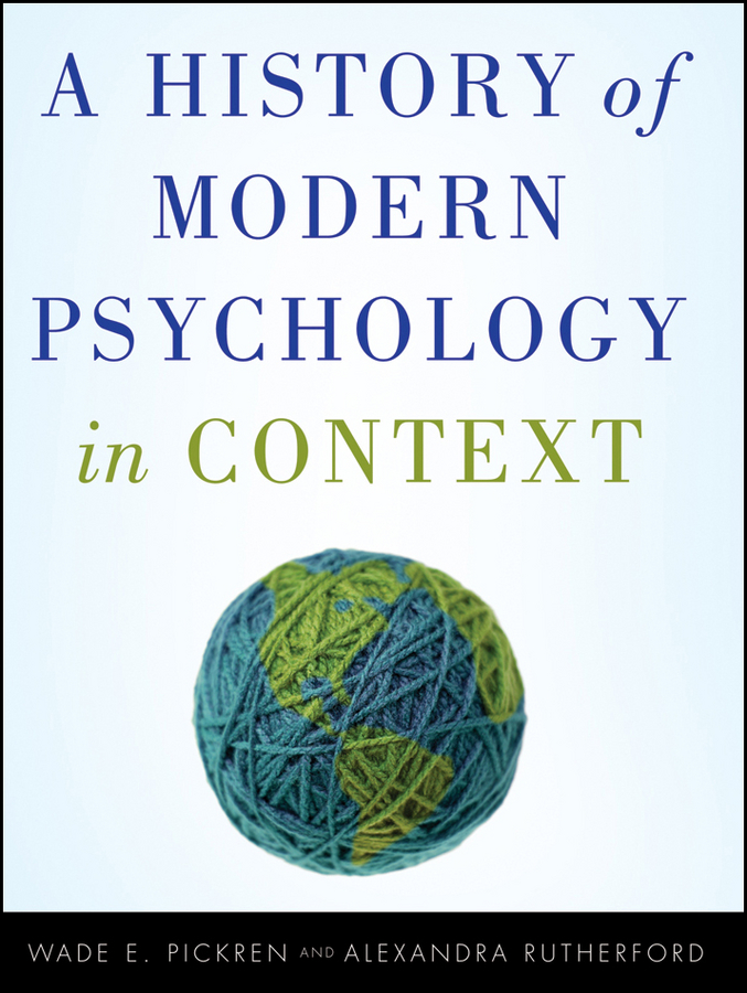 Обложка книги «A History of Modern Psychology in Context»