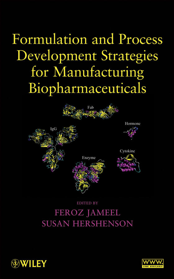 Обложка книги «Formulation and Process Development Strategies for Manufacturing Biopharmaceuticals»