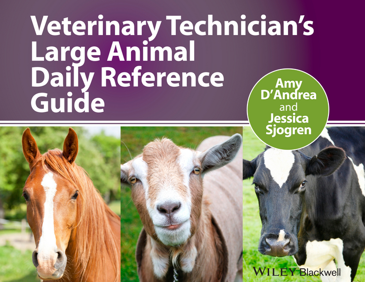 Обложка книги «Veterinary Technician's Large Animal Daily Reference Guide»