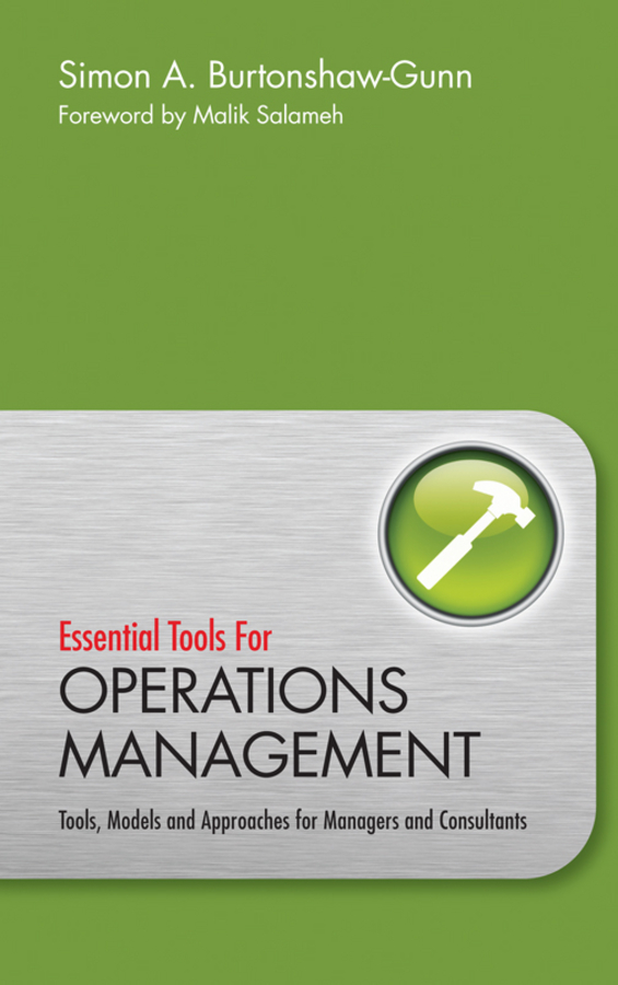 Обложка книги «Essential Tools for Operations Management. Tools, Models and Approaches for Managers and Consultants»
