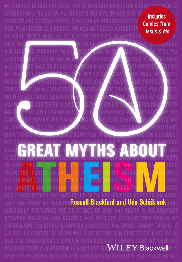 Обложка книги «50 Great Myths About Atheism»