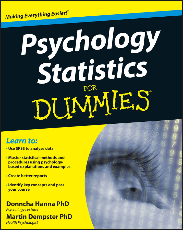 Обложка книги «Psychology Statistics For Dummies»