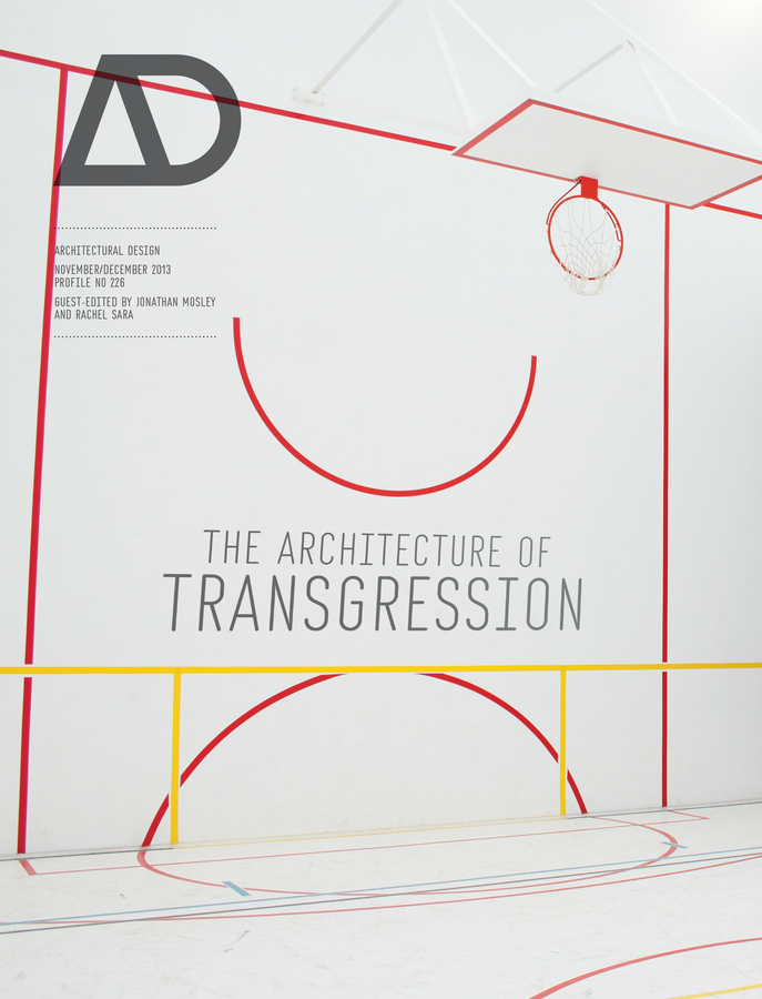 Обложка книги «The Architecture of Transgression»