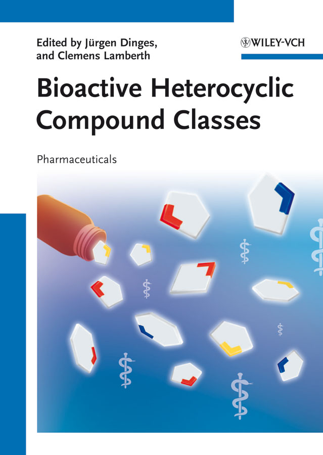 Обложка книги «Bioactive Heterocyclic Compound Classes. Pharmaceuticals»