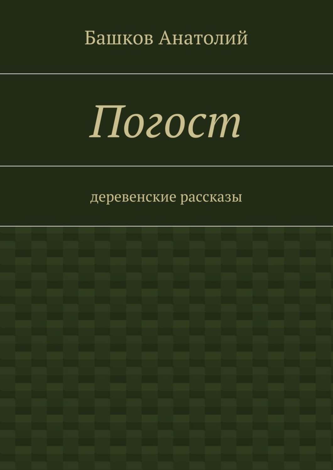 Обложка книги «Погост. деревенские рассказы»