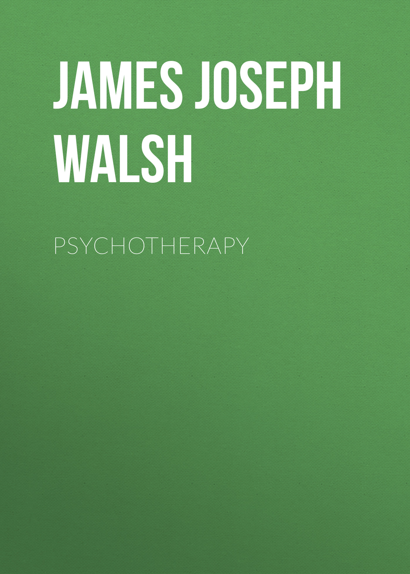Обложка книги «Psychotherapy»